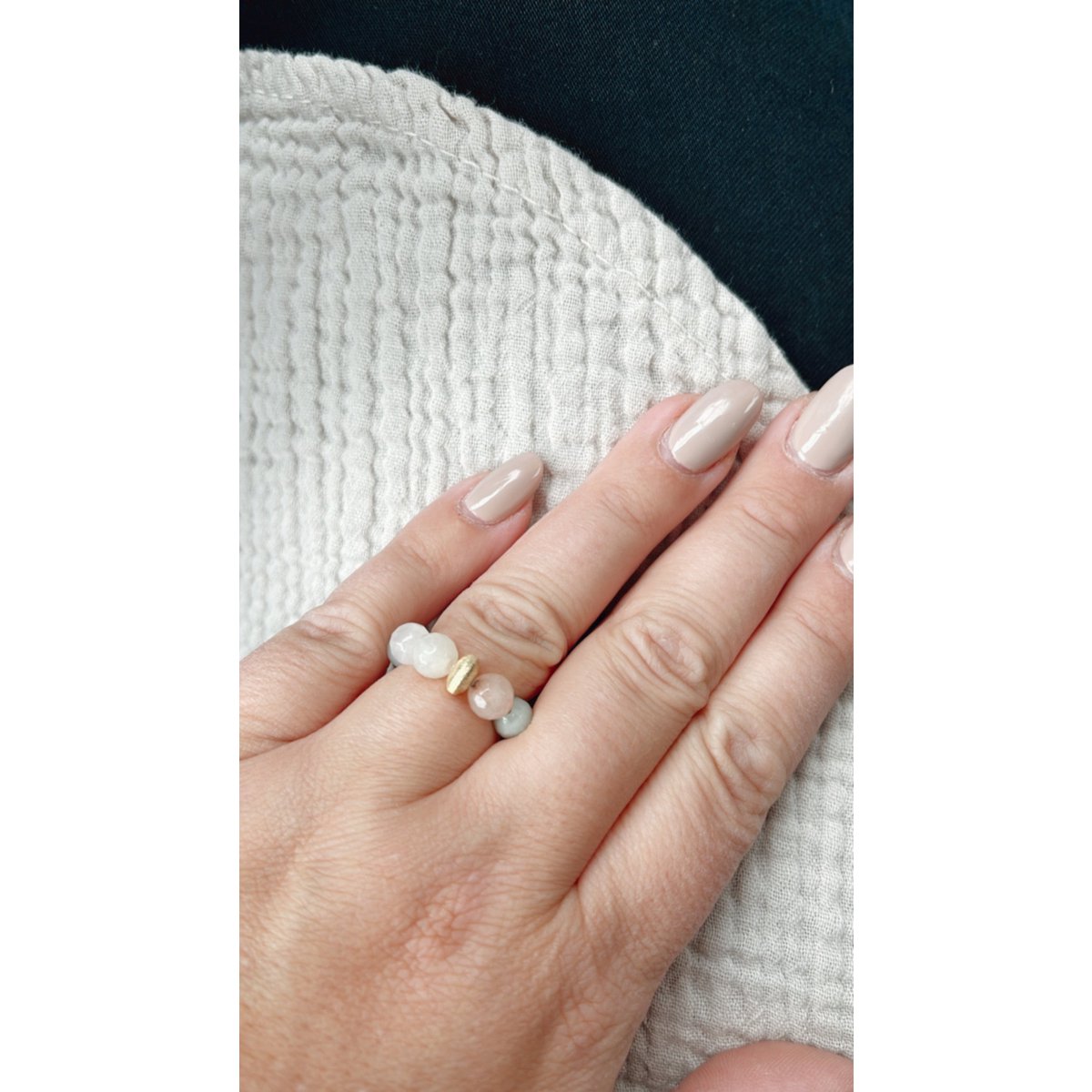 Anillos de caramelo pastel 925