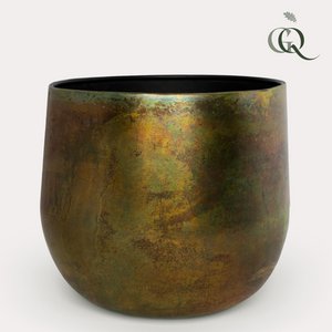 Pot - Koper - Elisa vintage green  - L- H24 W29