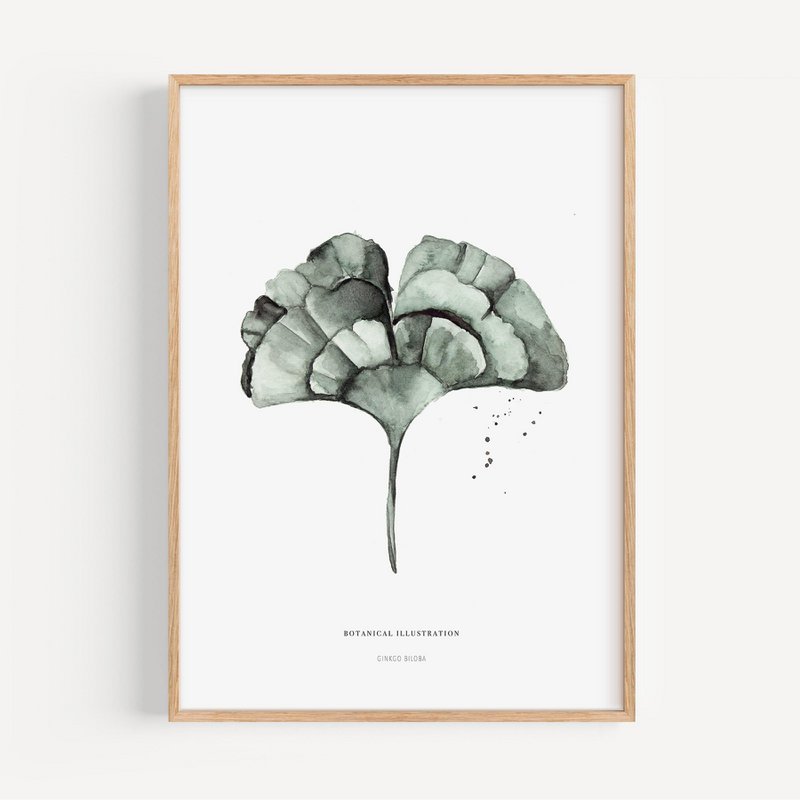 Art print - Ginkgo Leaf