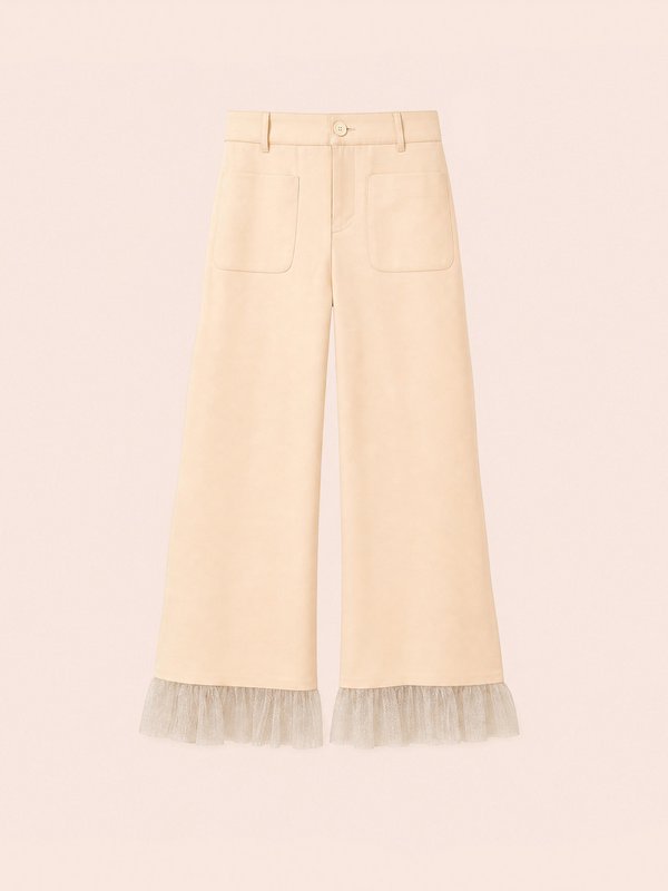 Pantaloni crema Serenity