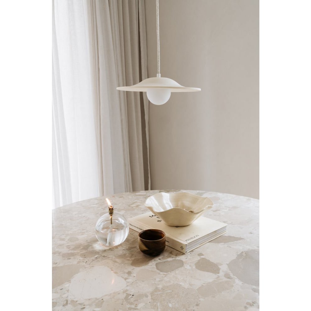 Håndlavet fajance hængende lampe juli