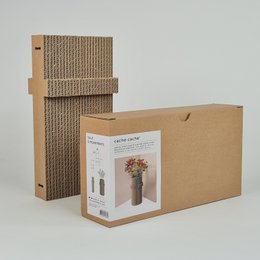Sammenfoldelig papvase - cylinder