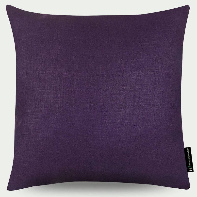 404 Linen 800 aubergine 50x50