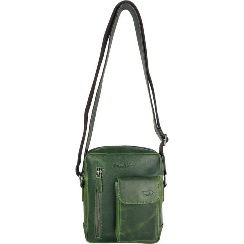 Sacchetti di borse a tracolla da donna sacchetti donne echt in pelle verde arrigo