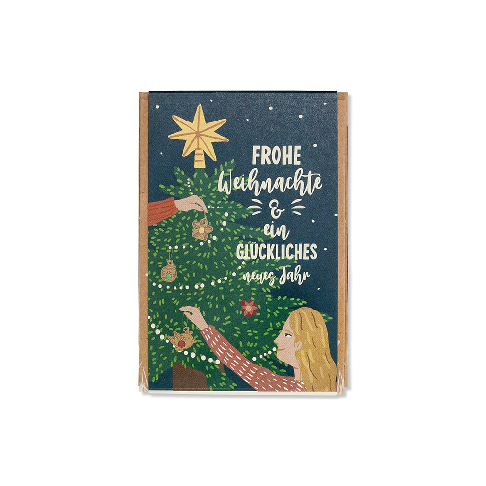 Geschenkbox Mini - Weihnachten - Baum