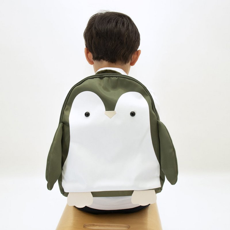 Animal fashion backpack for children - Miyu Forest Green