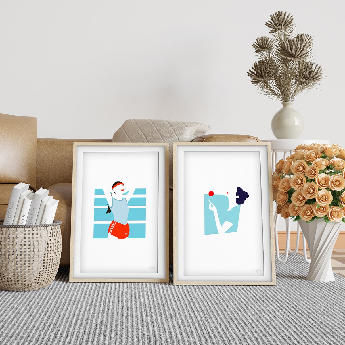 Poster "Chill Time" - A4 & 30x40cm - Art print
