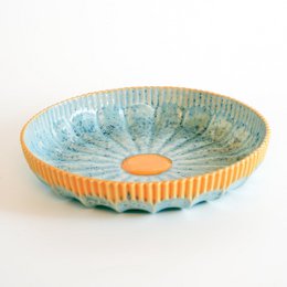 Bloom Plate - Amber Sky