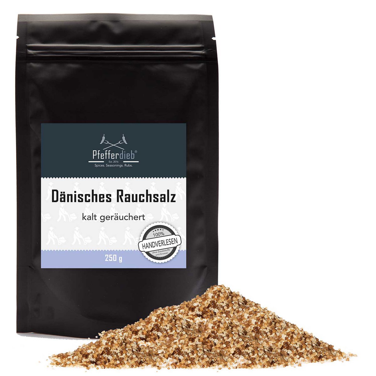 Sal ahumada danesa ahumada en frío, 250g