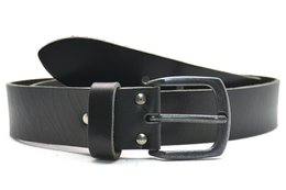 Timbelt 4001 cooler schwarzer Jeansgürtel mit schwarzer Schnalle