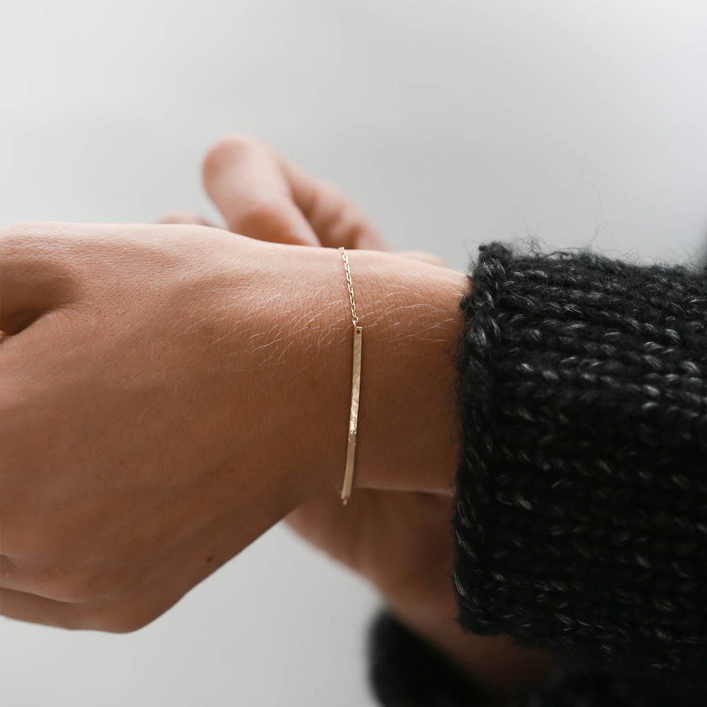 Armband "HORIZONT" Vergoldet