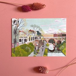 Postkort "Karl Heine Canal"