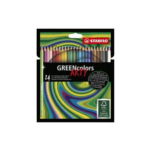STABILO GREENcolors pencil case 24 colors