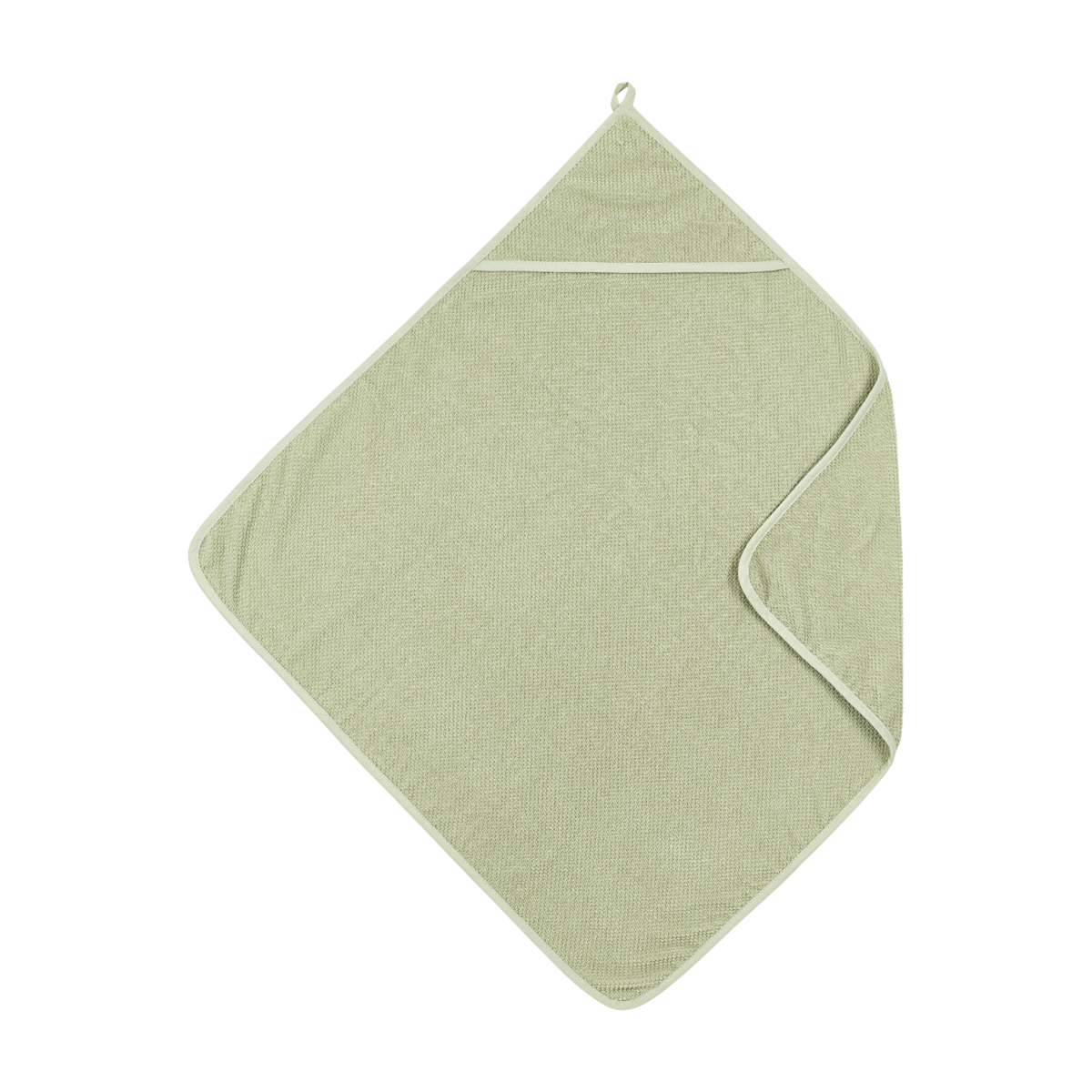 Badeumhang Frottee Popcorn Soft Olive 75x75cm