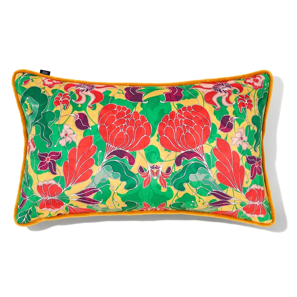Poduszka Au Jardin żółta (30x50)