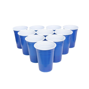 Beer Pong Becher - Blau (50 Stück)