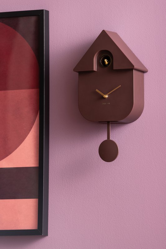 Reloj de Pared Moderno Cuco Oro
