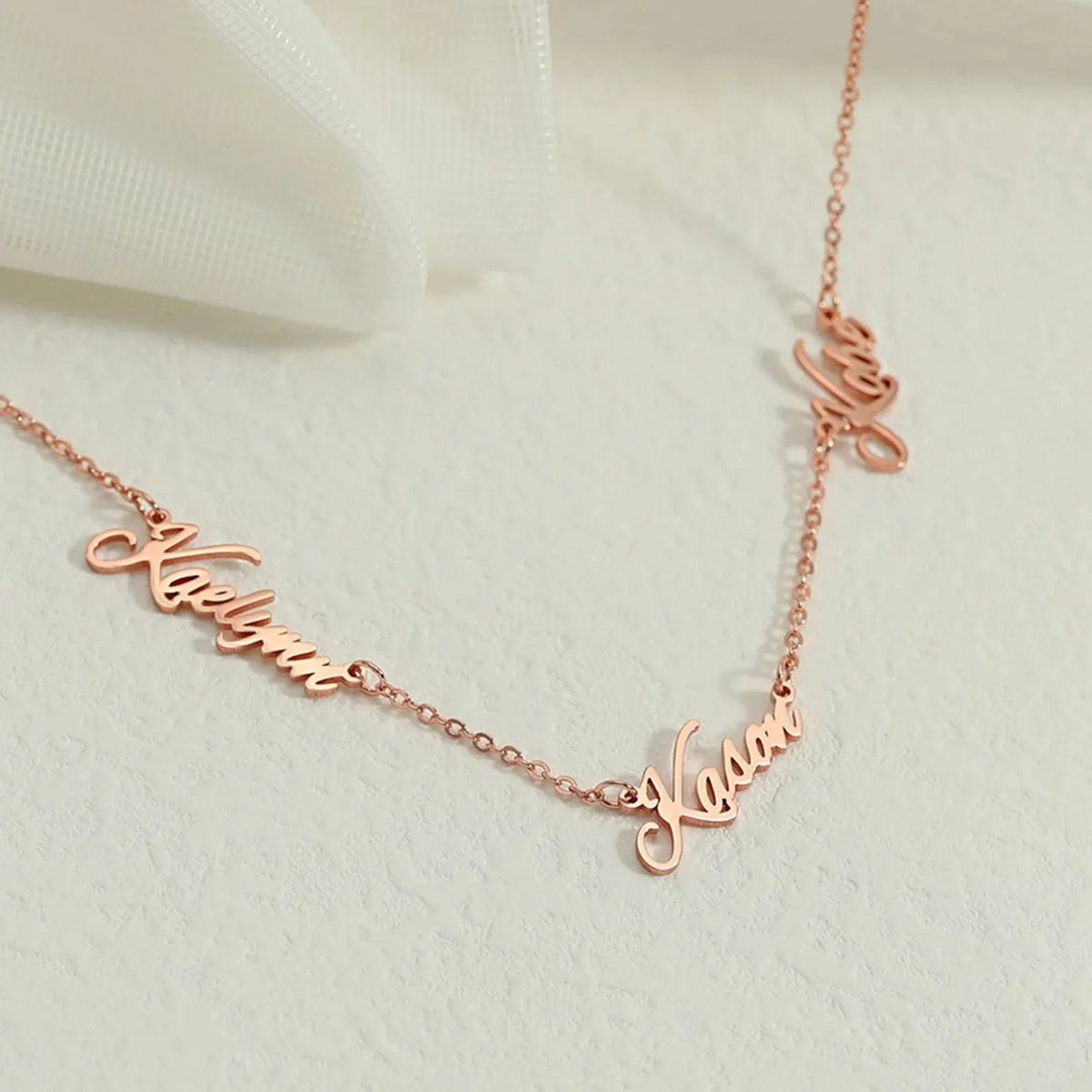 Collana con nomi multipli - collana con nome personalizzato