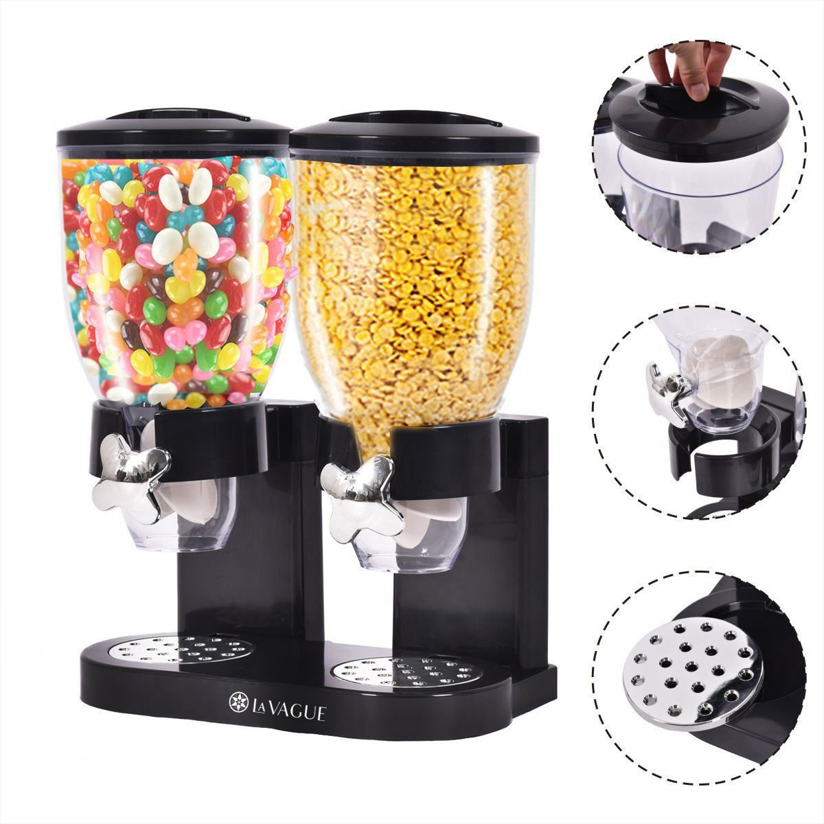 MIAM double cereal dispenser