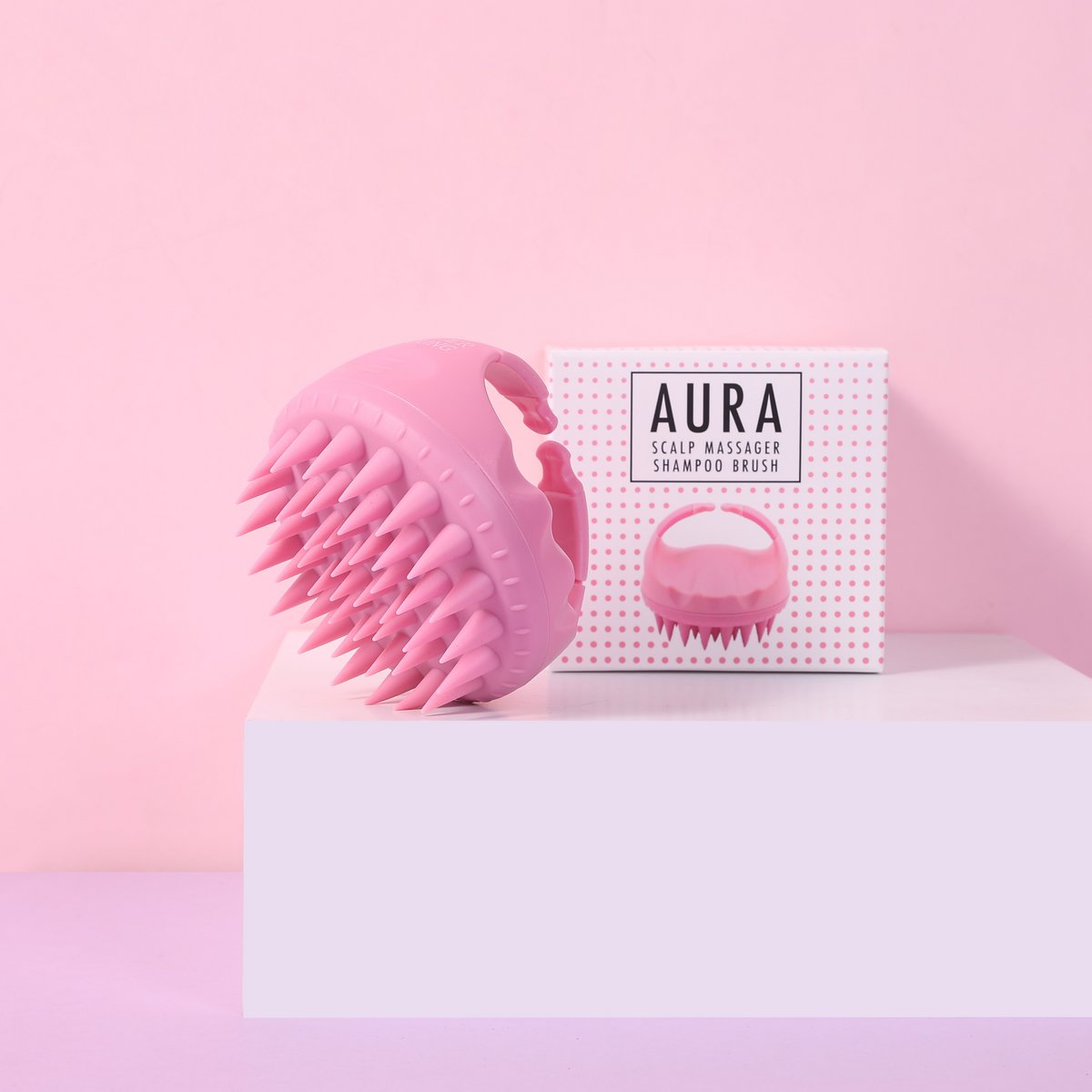 Sister Young l AURA Scalp Massager Brush for Washing and Head Massage