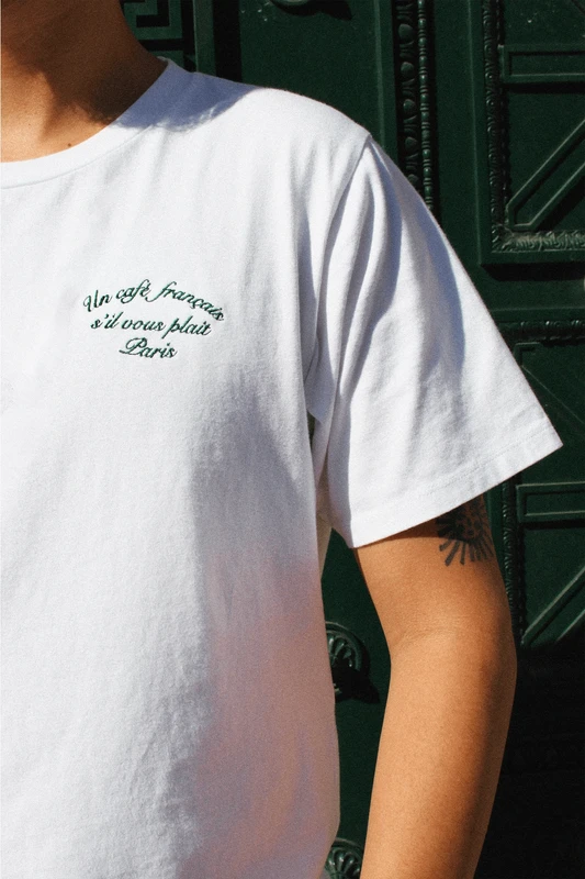 Cotton embroidered t-shirt