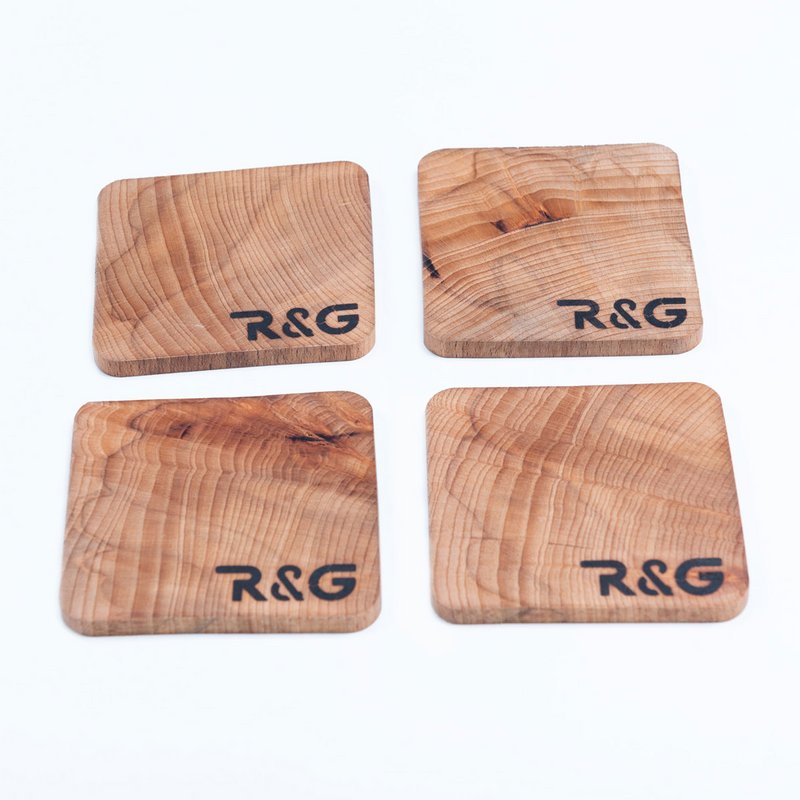 Coasters "R&G" - four