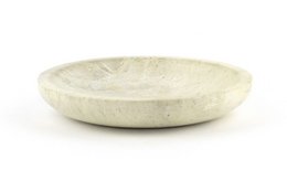 Piatto grande con bordi tondi in pietra naturale