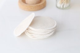 Genanvendelige makeupfjernerpuder sæt x 12 | Økologisk bomuld