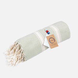 Serviette Ecobain "Nouveau Classique" | Sirène magique (Salbeigrün)