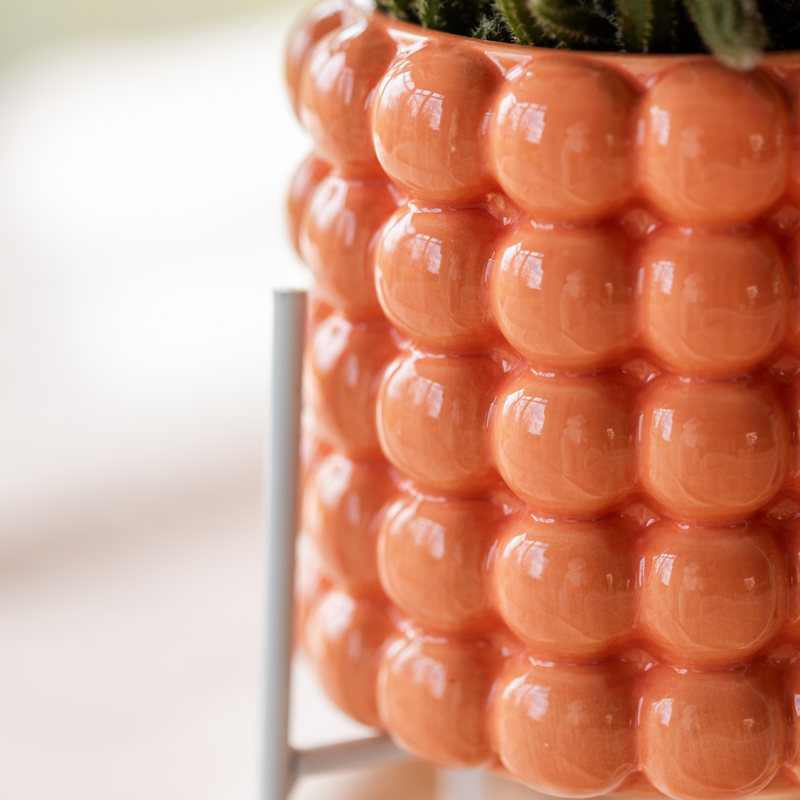 Kolibri Home | Mohn Sierpot - Orange - Ø9cm