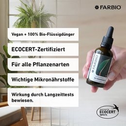 FARBIO® organisk mikrokompleks | Healing for dine planter | Premium flydende gødning