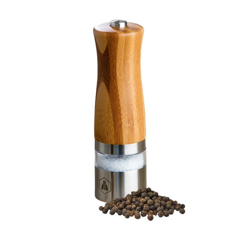 Laguiole salt peppercase bamboo salt and pepper Electric Mill