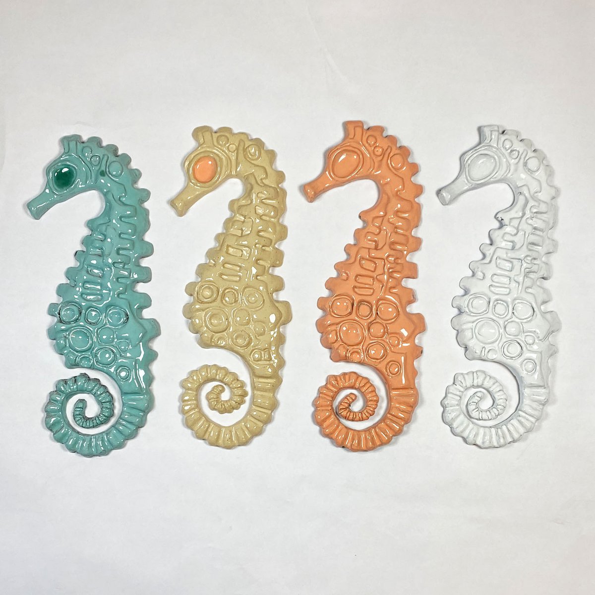 Ceramic Wall Art Seahorse