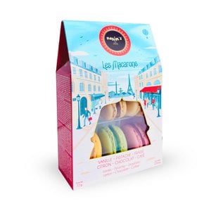 Ich habe 6 Macarons gebacken
