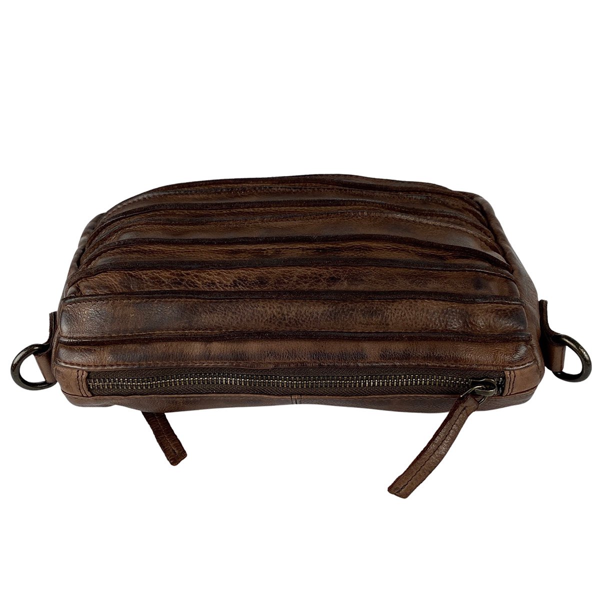 Bolso Bandolera De Mujer En Piel Lavada En 4 Colores