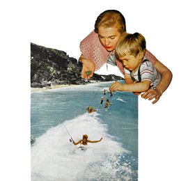 Collage surréaliste vintage – Tirage d’art A4 (Collection d’archives) 10pcs