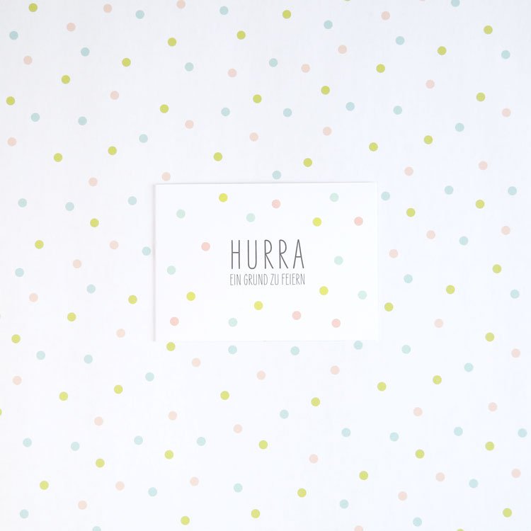 Geschenkpapier Punkte Emma