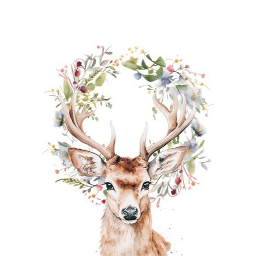 Sustainable card - My deer