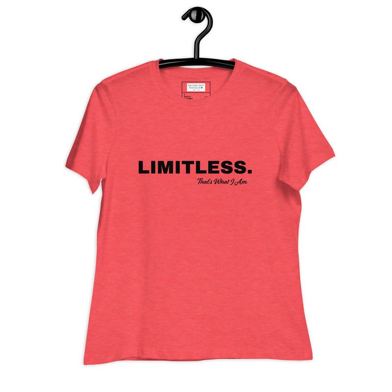 Camiseta Mujer LIMITLESS Camiseta Relajada Mujer