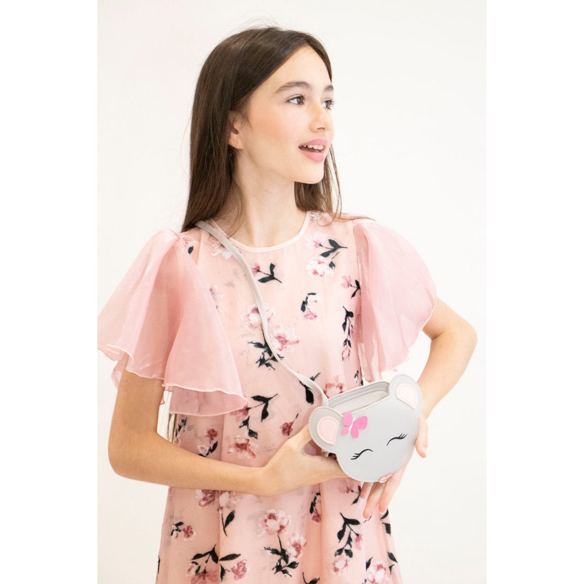 Bandolera ajustable de animales para niños - Sumi el ratón