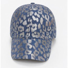 Blauw Leopard Print Blauw
