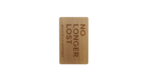Beech Wooden wallet card