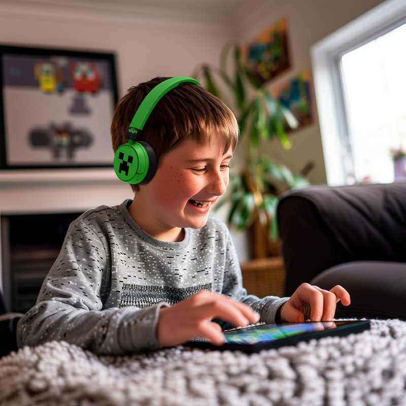 Minecraft – Creeper – Junior-Bluetooth-Kopfhörer