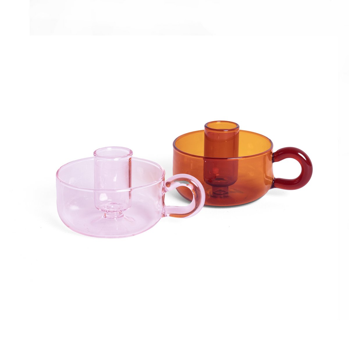 PINK CRYSTAL CLASSIC CANDLE HOLDER HF