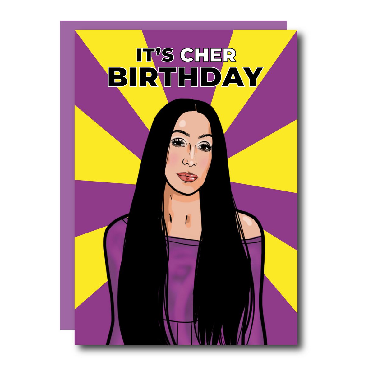 È il biglietto di auguri di compleanno di Cher