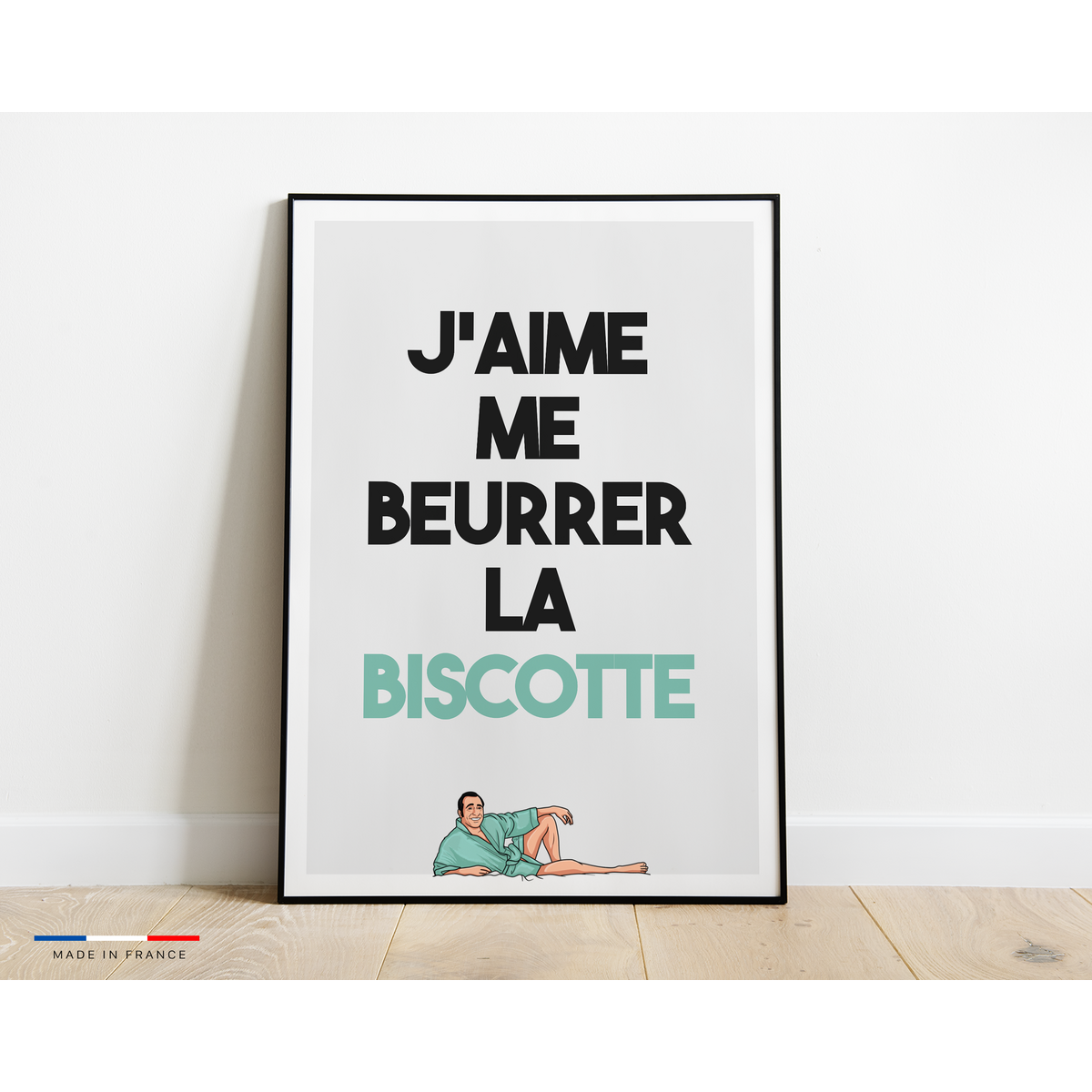 Poster I love to butter my rusk