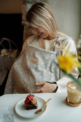 TISU Stilldecke, Beige Daisy