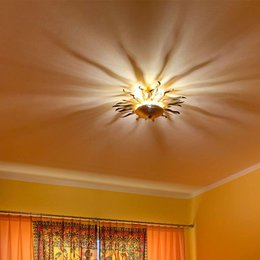 s.luce Diator XL handgesmeed zonneroest en gouden kleuren