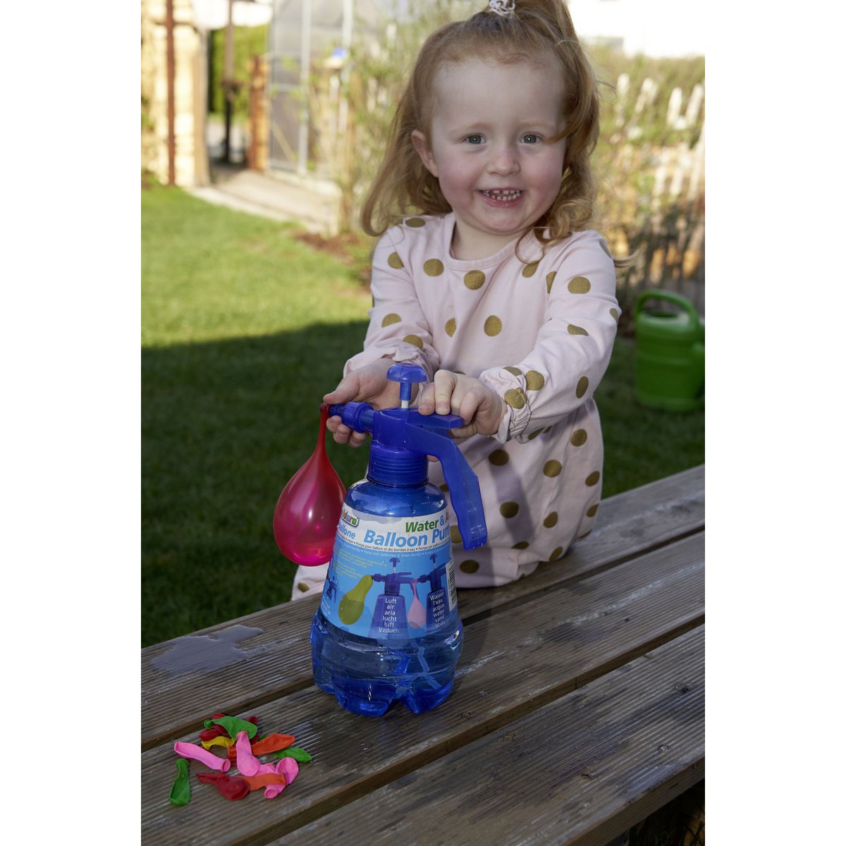 Water & Air Wasserbomben Pumpe, inkl. 250 Ballons