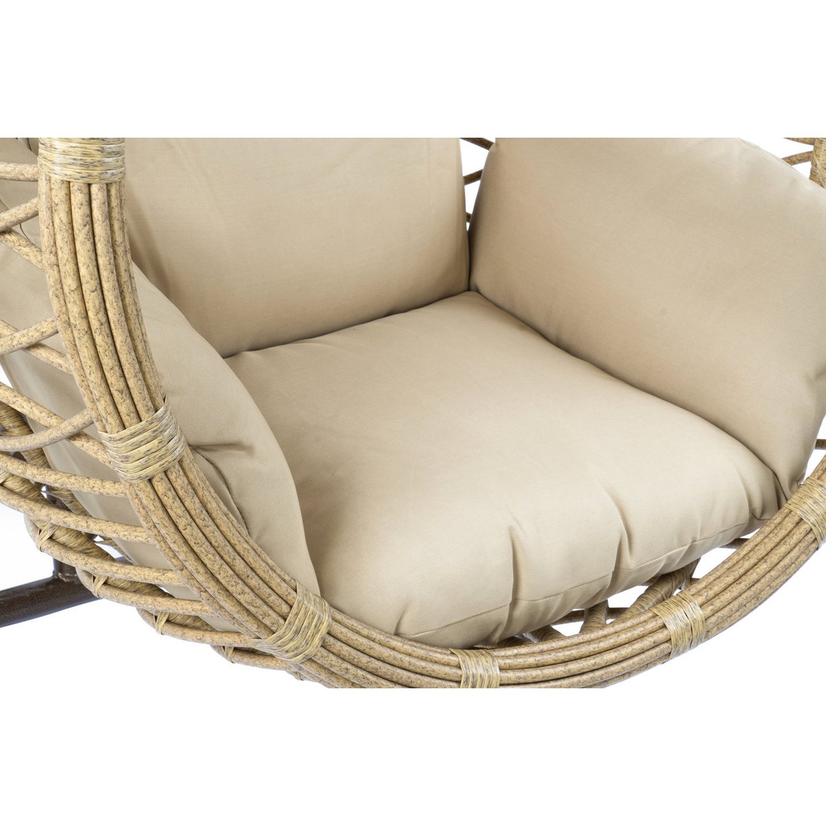 HANGING ARMCHAIR SYNTHETIC RATTAN 90X70X110 120kg MA MB161055